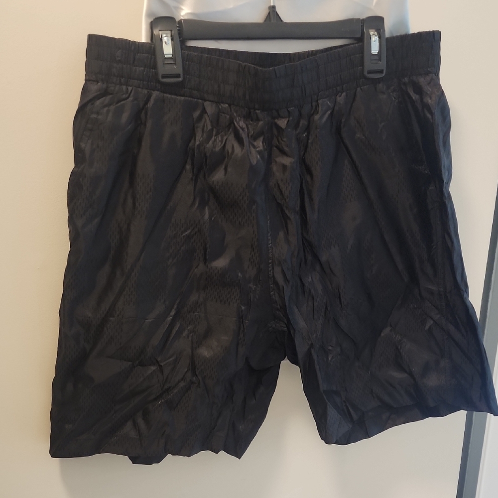 Louis Vuitton Black Textured Swim Shorts